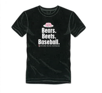 Round Rock Express The Office Night Tee Bears. Beets. Baseball Pre-Order