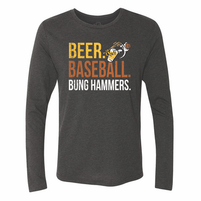 Beer Baseball Bung Hammers Long-Sleeve T-Shirt