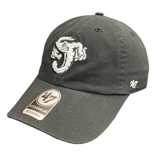 Jacksonville Jumbo Shrimp '47 Black Home Clean Up