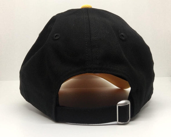 Rochester Plates Black and Yellow Adjustable Cap