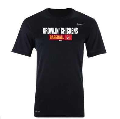 Adult Nike Growlin' Chickens DriFit Tee