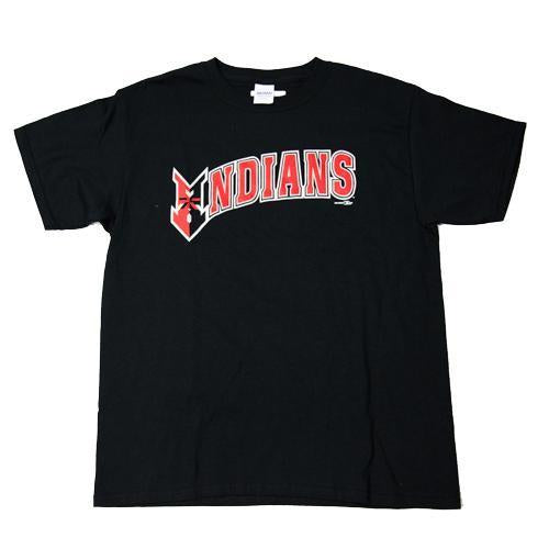 Indianapolis Indians Black Wordmark Tee