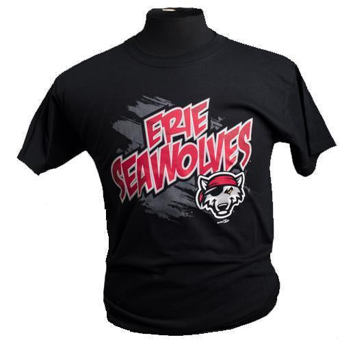 Erie SeaWolves Youth T-Shirt Black