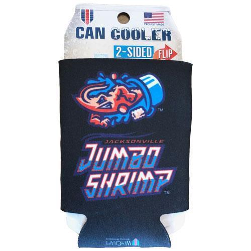 Jacksonville Jumbo Shrimp 12 oz Black Koozie