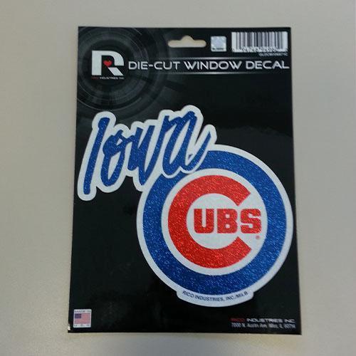 Iowa Cubs Bling Decal