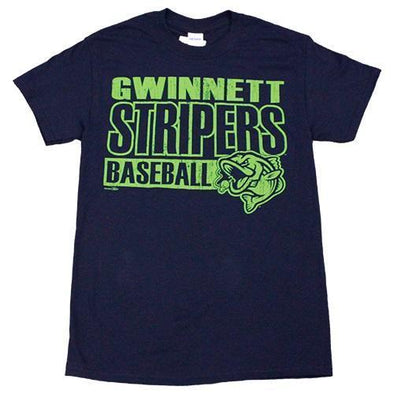 Gwinnett Stripers Bimm Ridder Judgement Navy Tee