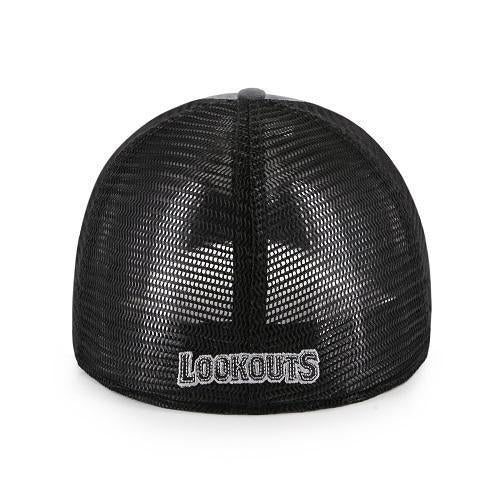 Chattanooga Lookouts Blue Hill Closer Mesh Charcoal