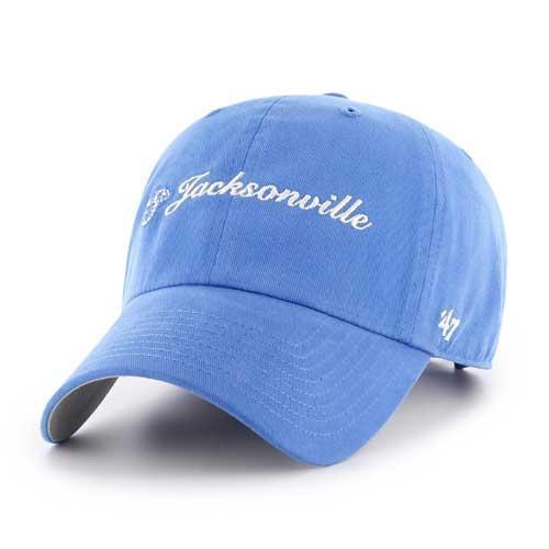 Jacksonville Jumbo Shrimp '47 Ladies Cohasset Blue Raz Clean Up Adjustable Cap