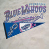 Pensacola Blue Wahoos Pennant - P-Hook Blue