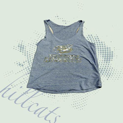 Lynchburg Hillcats Eco Blue Jersey Tank