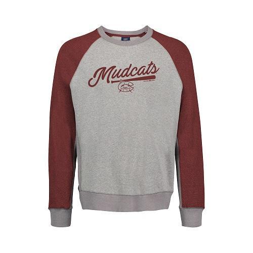 Carolina Mudcats Brick Pepper Fleece Crew