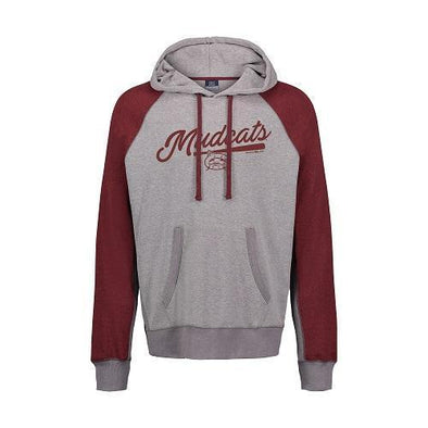 Carolina Mudcats Brick Pepper Fleece Hood