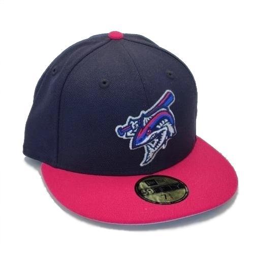 Pensacola Blue Wahoos New Era Bright Rose Fashion Cap