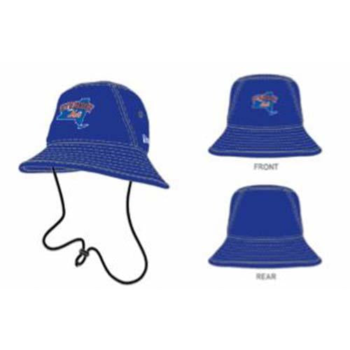 Syracuse Mets NE Royal Bucket Hat