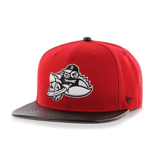 Lakewood BlueClaws Red Bump Out SNAPBACK