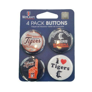 Connecticut Tigers Tigers Buttons