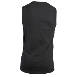 Men's Sleeveless Black Combo Logo Shirt