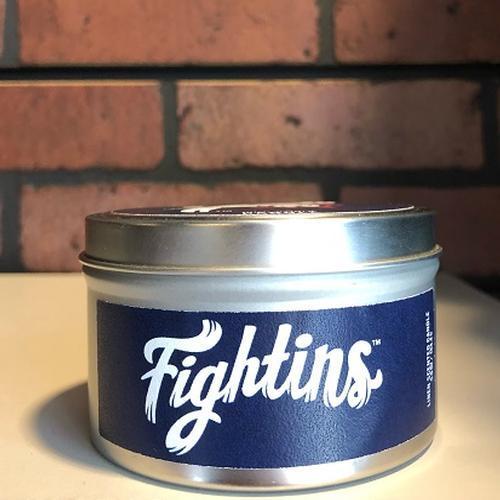 Reading Fightin Phils Fightins Navy Linen Scented Wood Wick Candle