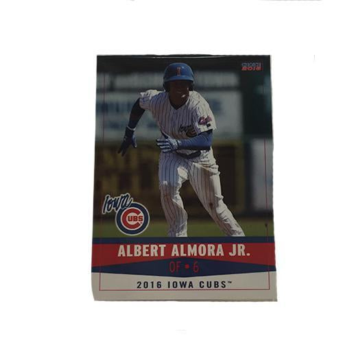 Iowa Cubs 2016 Team Card Set