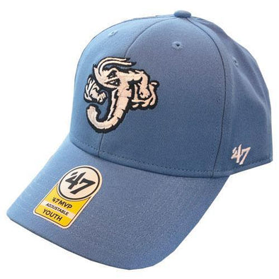 Jacksonville Jumbo Shrimp '47 Youth Carolina Clean Up Cap