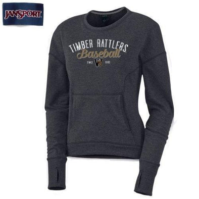 Wisconsin Timber Rattlers CC Crew Charcoal