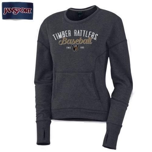 Wisconsin Timber Rattlers CC Crew Charcoal
