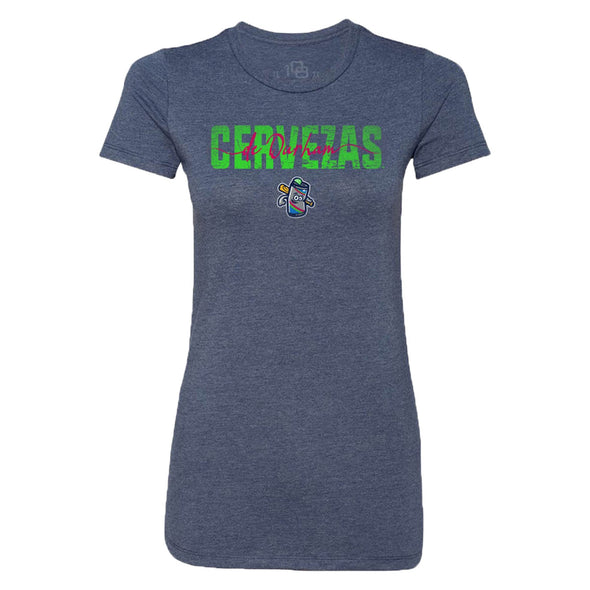 Durham Bulls 2020 Cervezas de Durham Womens Script