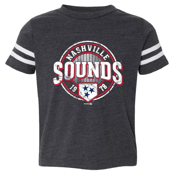 Nashville Sounds Toddler Navy Tune Sporty Tee