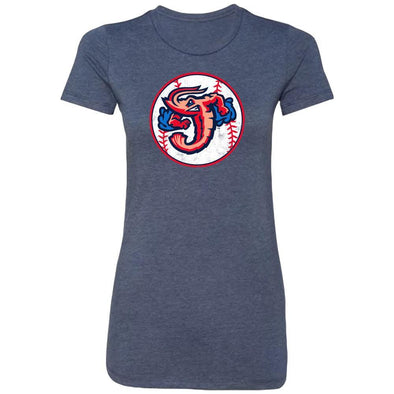 Jacksonville Jumbo Shrimp 108 Stitches Ladies Circle Tee