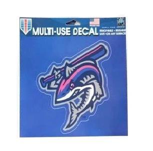 Pensacola Blue Wahoos Clobberfish Decal