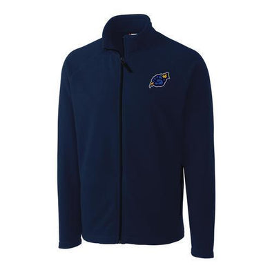 Trenton Thunder Adult Clique Microfiber fleece - Navy cloud fist full zip