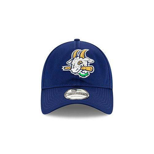 Hartford Yard Goats New Era Clubhouse Adjustable Cap with Silicone Logo