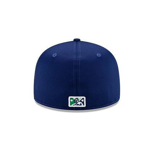 Hartford Yard Goats New Era Clubhouse Fitted Cap with Silicone Logo