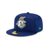 Hartford Yard Goats New Era Clubhouse Fitted Cap with Silicone Logo