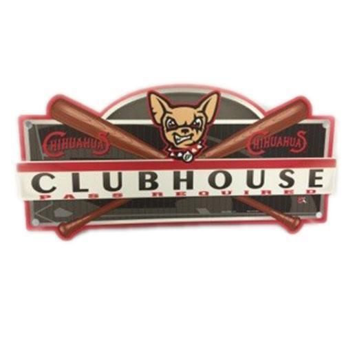 El Paso Chihuahuas SIGN- CHIHUAHUAS CLUBHOUSE SIGN