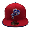 Pensacola Blue Wahoos New Era Patriot Series Cap Red, White & Blue