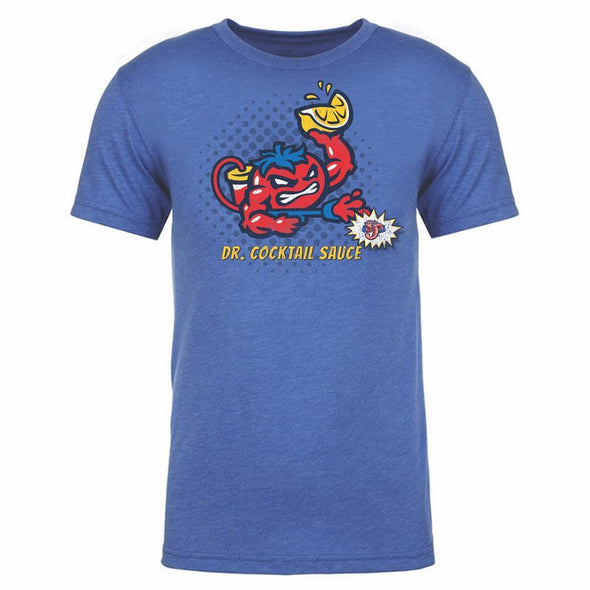 Jacksonville Jumbo Shrimp 108 Stitches Dr. Cocktail Sauce Villain Tee