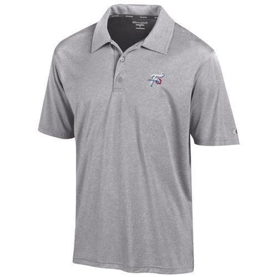 Reading Fightin Phils Champion Grey Heathered Polo