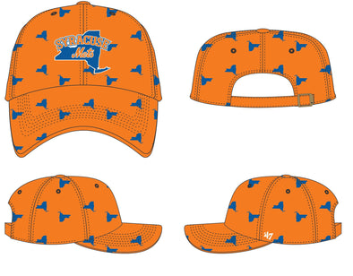 47 Orange Ladies Confetti Clean Up Cap