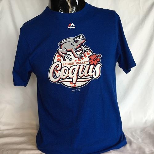 Lehigh Valley IronPigs Copa Coquis Royal Tee