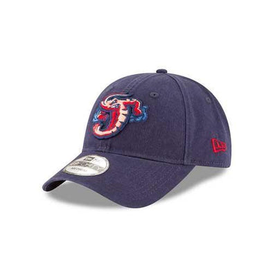 Jacksonville Jumbo Shrimp New Era Navy Core Fit 49Forty