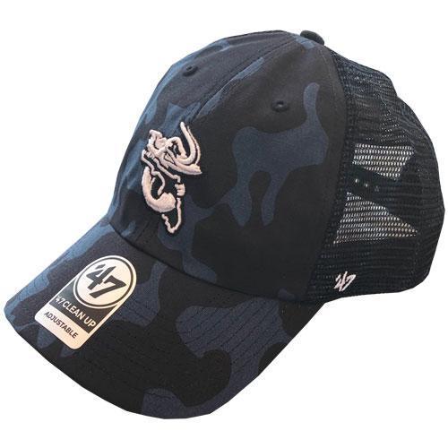 Jacksonville Jumbo Shrimp '47 OHT Covert Camo Clean Up Adjustable Cap