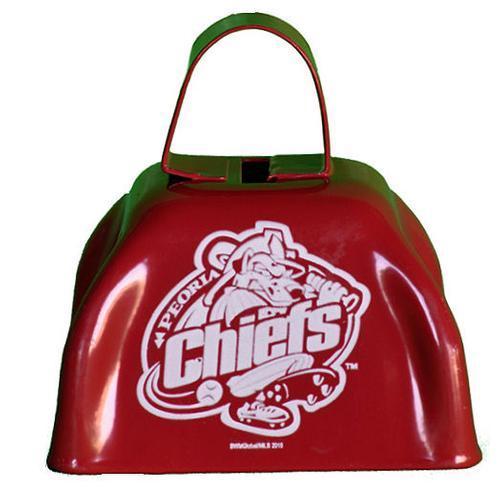 Peoria Chiefs Red Cowbell