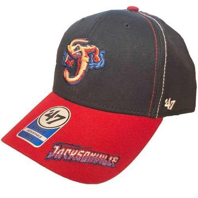 Jacksonville Jumbo Shrimp '47 Yth Cross Stack MVP Adjustable Cap