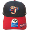 Jacksonville Jumbo Shrimp '47 Yth Cross Stack MVP Adjustable Cap