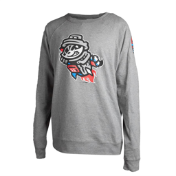 CREWNECK GREY PRIMARY RC SLEEVE SWEATSHIRT