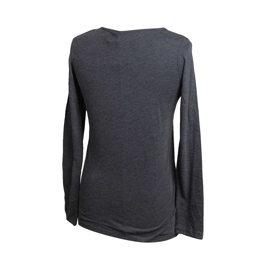 L/S Ladies Home Triblend Grey Tee Shirt