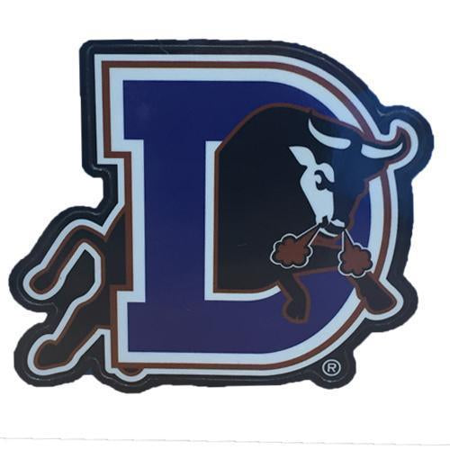 Durham Bulls D Logo Die Cut Magnet