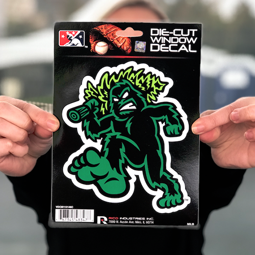 Eugene Emeralds Sasquatch Decal