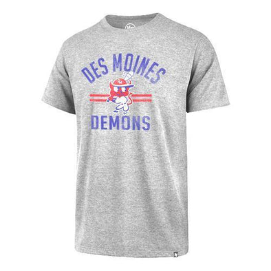 Des Moines Demons Club Tee, Slate Gray